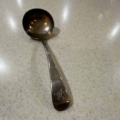 Sterling silver ladle serving - silver,