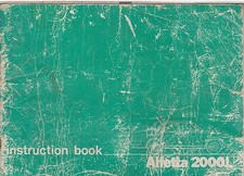 ALFA ROMEO ALFETTA 2.0 LITRE