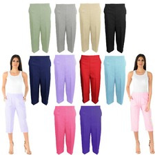 Ladies trousers womens - 3/4,