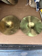 Free P&P. 10” Mini Hi Hat Cymbals . Great For Busking. 10”