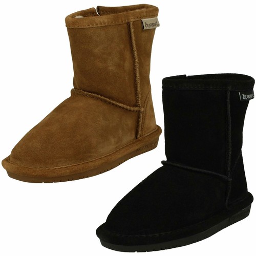 Girls bearpaw real sheepskin - bearpaw,
