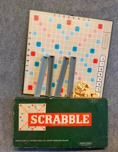 Vintage scrabble spear - vintage, &