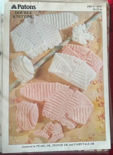 Knitting pattern patons - pattern, dk