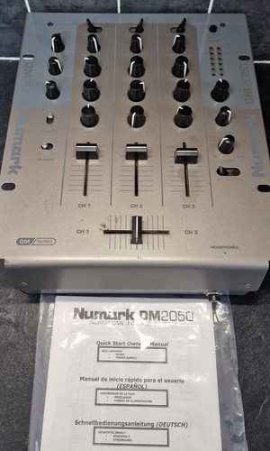 Numark dm2050 mixer untested - dm2050,