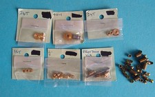 6 Packs & Loose Brass 4mm OO / EM Gauge Chassis Bearings + Gear + Flex Drive Kit