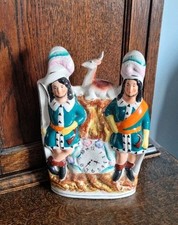 VINTAGE STAFFORDSHIRE FLATBACK