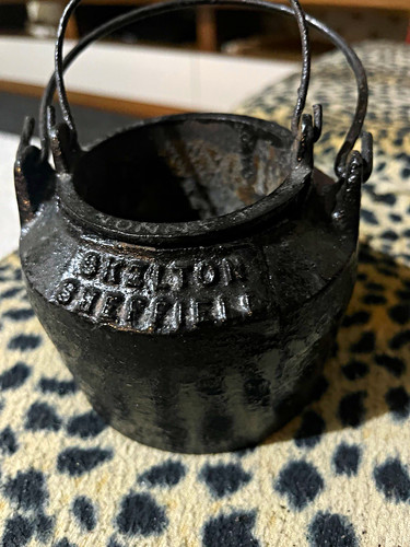 Cast iron glue pot swing - pot,
