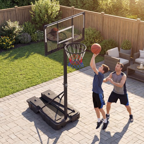 Stepless adjustable basketball - stepless,