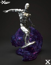 Silver Surfer Fan Art Statue