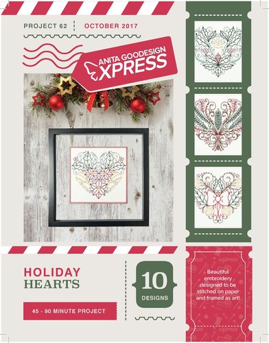 Anita goodesign holiday hearts - anita,