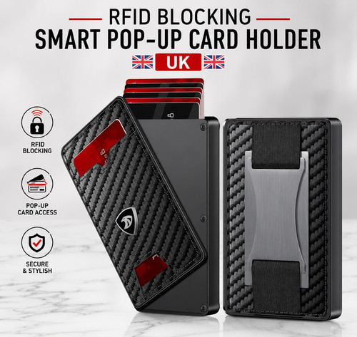 Rfid blocking smart pop - pop, up