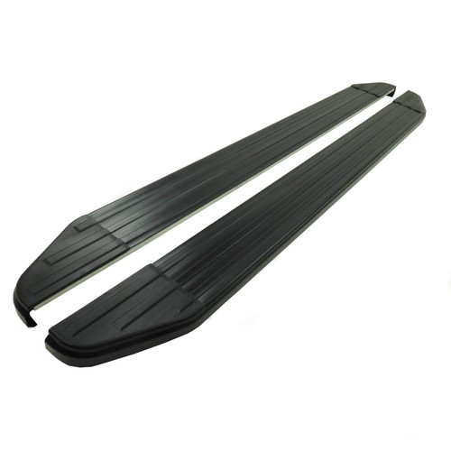 Black raptor side steps - black,