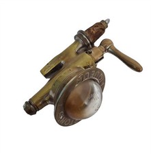 Vintage Optic Pearl Bullseye Measure Gaskell & Chambers Patent 298589 Barware