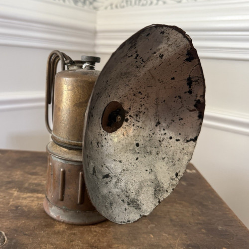 Antique justrite brass - justrite, carbide