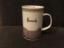 Harrods Fine Bone China Tea/Coffee Mug with Storefront Graphic