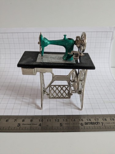Dolls house miniatures treadle - dolls,