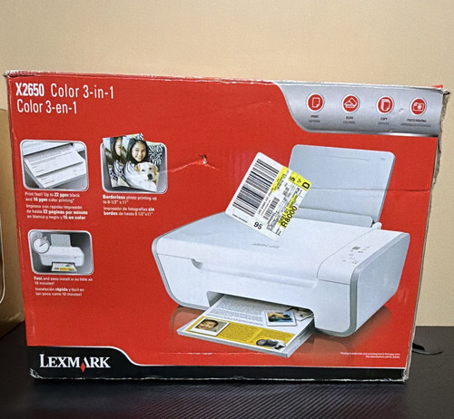 Lexmark x2650 color all - lexmark,