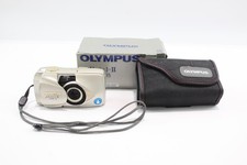 Vintage Olympus MJU-II Zoom 115 Compact Camera Working w/ 38-115mm Lens & Box