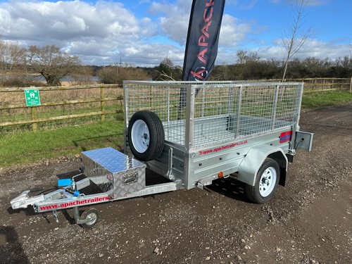 Demo 7x4 trailer - ex,