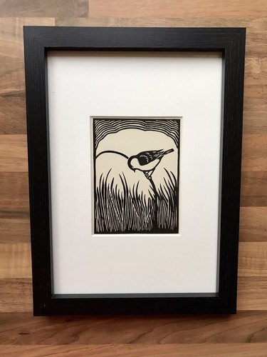 Marsh tit framed - tit’-,