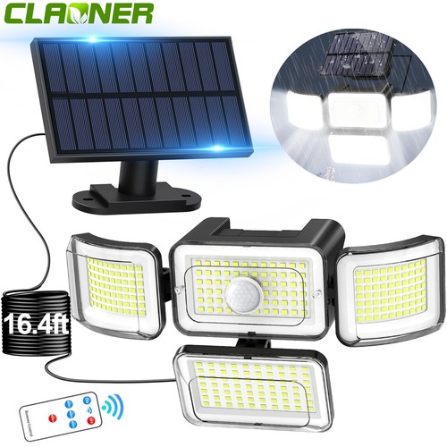 Led solar power pir motion - led,