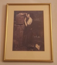 Pandora by John William Waterhouse. Framed & Mounted Print.
