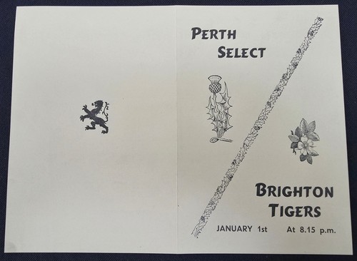 1937 brighton tigers - 1937, vs