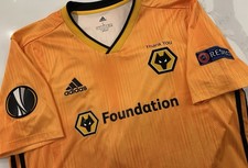 Adidas Wolverhampton Wanderers Europa League Foundation KILMAN SF Prepared Shirt