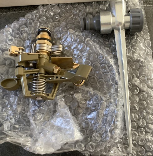 Metal spike impulse sprinkler - metal,