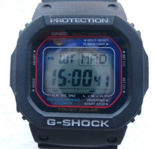 CASIO G-SHOCK WATCH - GW-M5600 / 3063 - MULTIBAND 5 - QUARTZ WRISTWATCH -WORKING