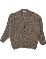 ST. BERNARD Mens Cardigan Sweater XL Grey Acrylic BU10