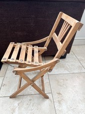Vintage Small Foldable Wooden