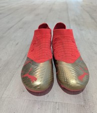 Puma Neymar Jr. Dream Chaser Size 4UK 5US Junior, Red And Gold AG FG