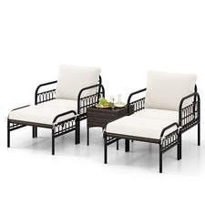 5pcs outdoor wicker woven - 5pcs,