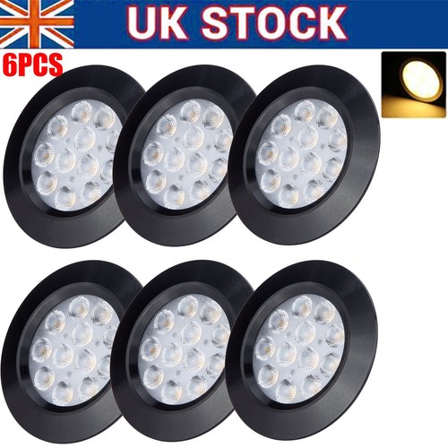 12v interior led spot - 6x,