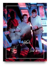 Kelley & Leonard Nimoy Signed Autograph Photo 8x6 Star Trek the Motion Picture