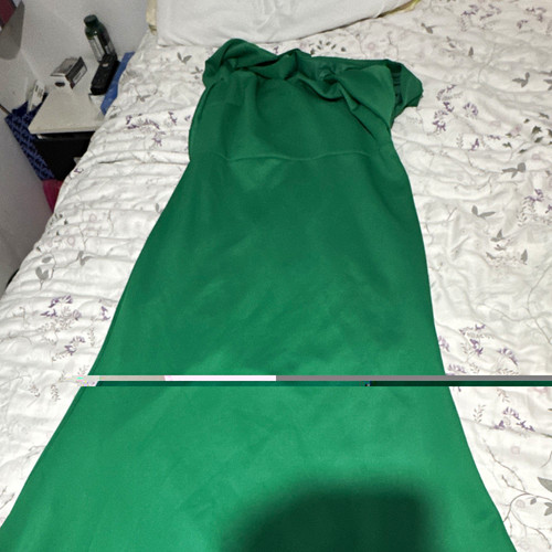 Gina bacconi green strapless - gina,