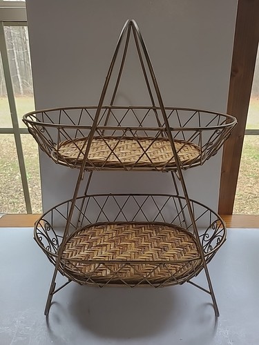 Wicker and metal - wicker,