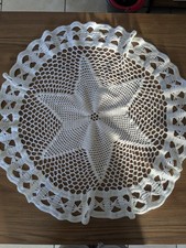 Large Crochet Doily Vintage