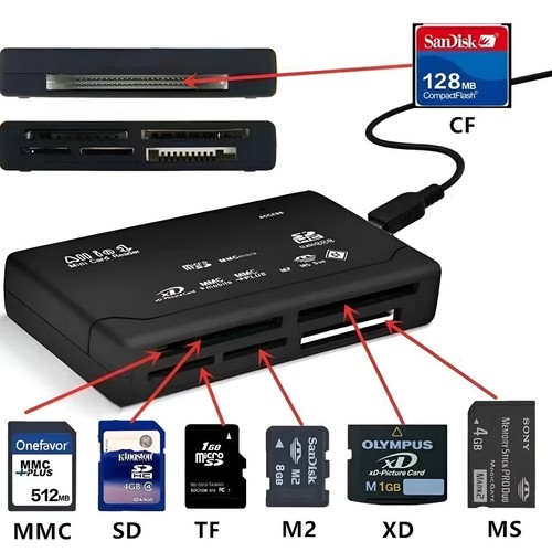 Usb 0 memory card - in,