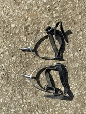 Spurs  Roller Disc With Black Leather Spur Straps