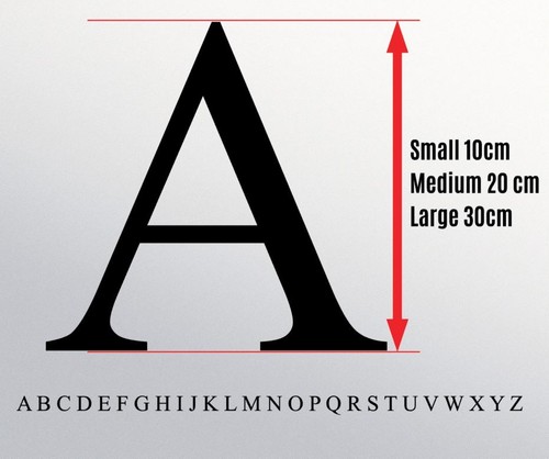 Letter vinyl decal sticker - letter,