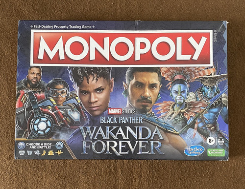 Monopoly black panther wakanda - monopoly,