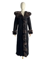 Vintage Real Sheepskin Hooded
