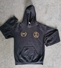 Mens Gypsy King Hoodie Size Large Official Black Gold Tyson Fury Boxing merch
