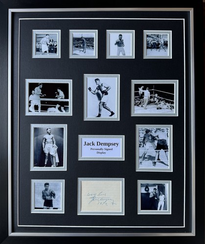 Boxing jack dempsey - jack, signed