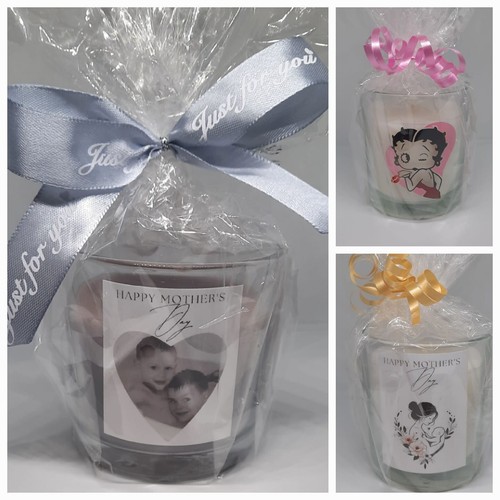 Personalised candle mothers - personalised,