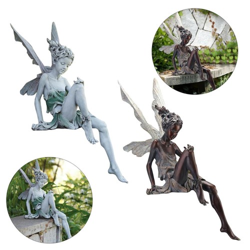 Fairy statue decorative - statue,
