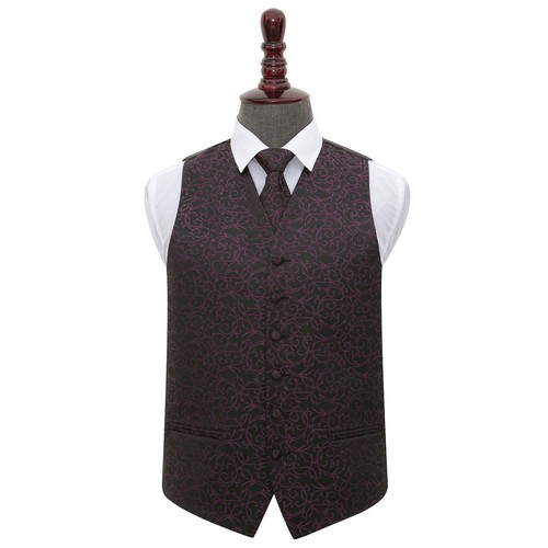 Dqt swirl wedding waistcoat - dqt,