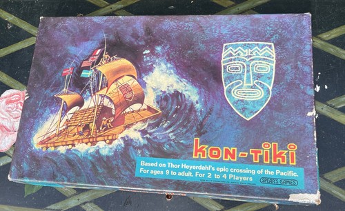 Kon tiki board game spear - game,